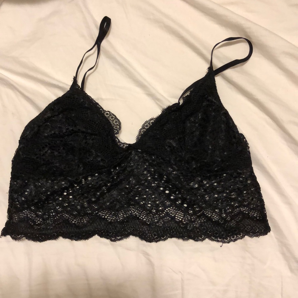 X-small black bralette. - Picture 2 of 3